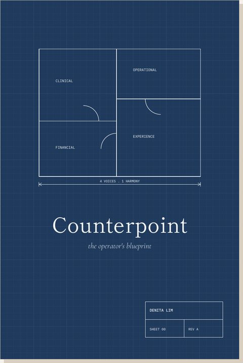 Cover design for Counterpoint